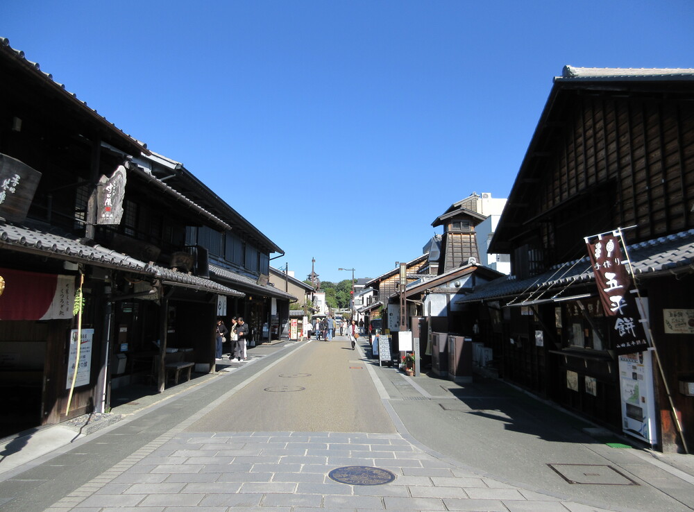 犬山城下町の町並み(愛知県犬山市)